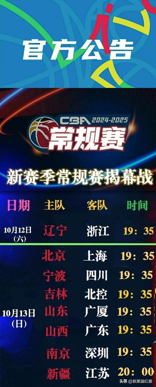 B体育：CBA新赛季揭幕战火热开启，cba b